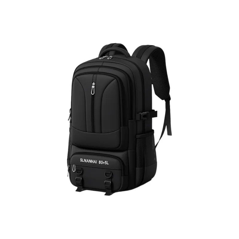 Tonlion Oxford Backpack Regular Unisex Black-0