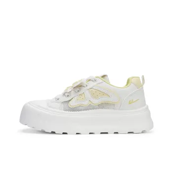 Warrior Abrasion Resistant Slip Resistant Low Top Casual Shoes Women's Beige Yellow