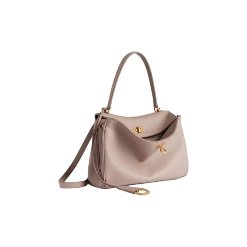 Balenciaga Rodeo Cow Leather Handbag Trumpets Women's Sesame-1
