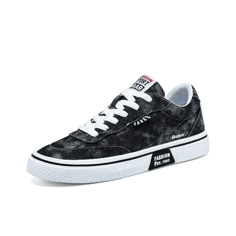 BAKE Slip Resistant, Abrasion Resistant, Breathable Low Top Canvas Shoes Men's-7