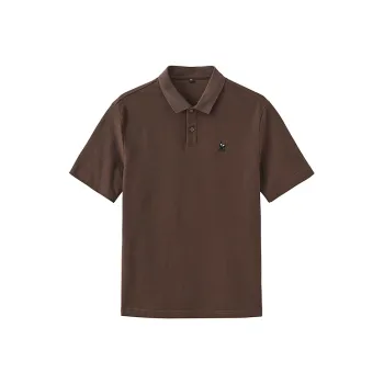 ZUO Polo Shirts Men Coffee