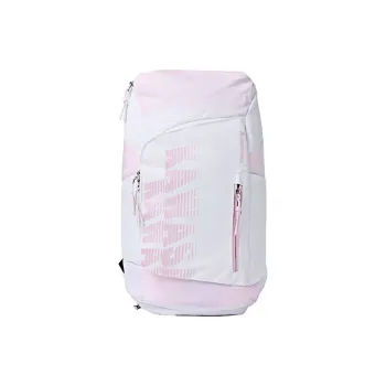 Kawasaki Fabric Backpack Regular Unisex White Pink