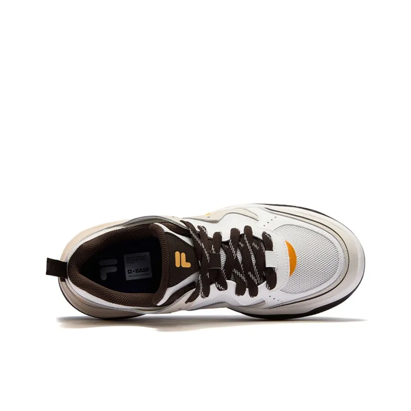 FILA FUSION KICK III Skateboarding Shoes Low Top Skateboard Shoes Men's Birch Brown-2