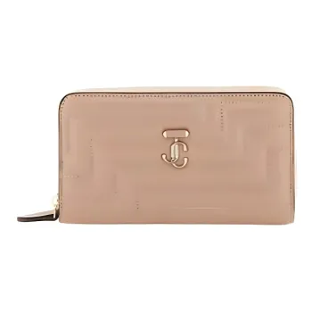 Jimmy Choo Leather Wallet Women's Flesh Pink