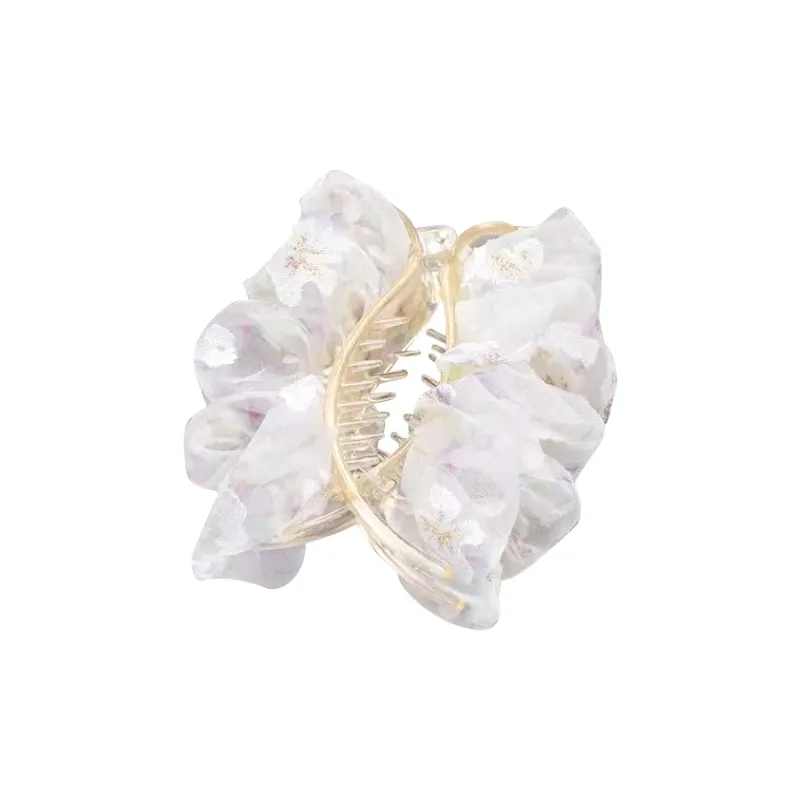 Crafts Women's Fabric Hair Clips Women's-0