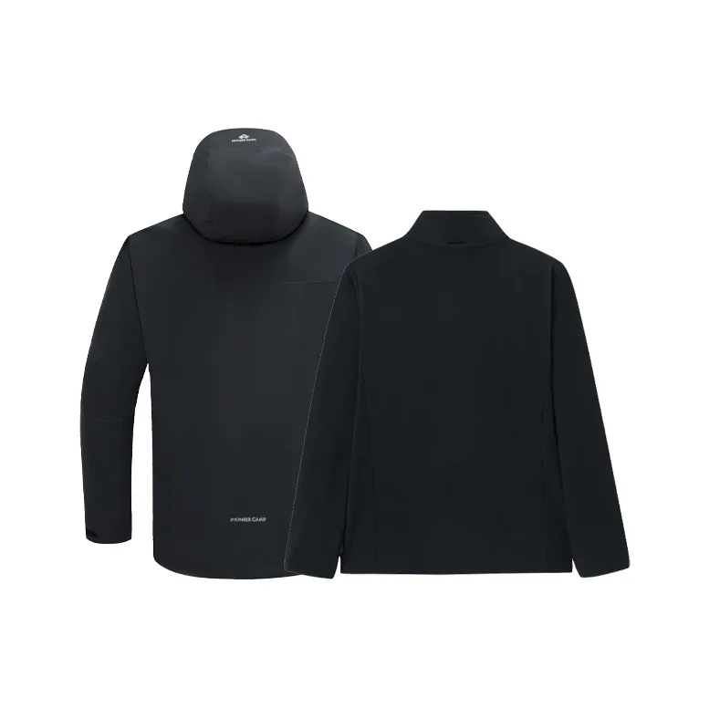 PIONEER CAMP Waterproof, Windproof, Breathable, Abrasion Resistant, Thermal, Water Repellent Windbreaker Jacket Men's-53