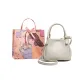 Ecru+Shopping Bag
