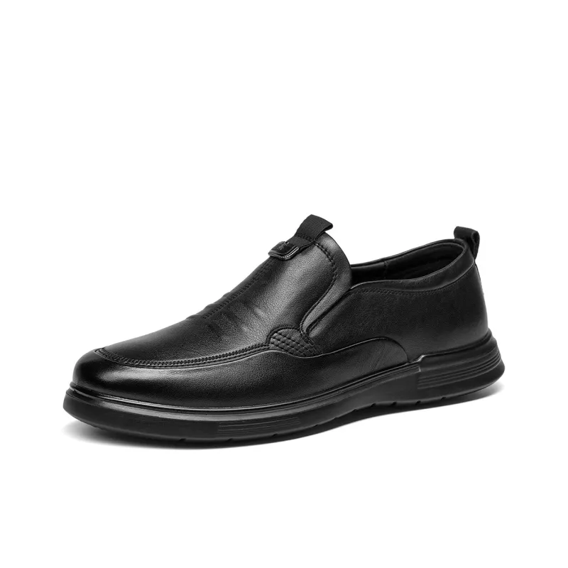 Spider King Men's Casual Shoes Men Low Top Black/Brown-1
