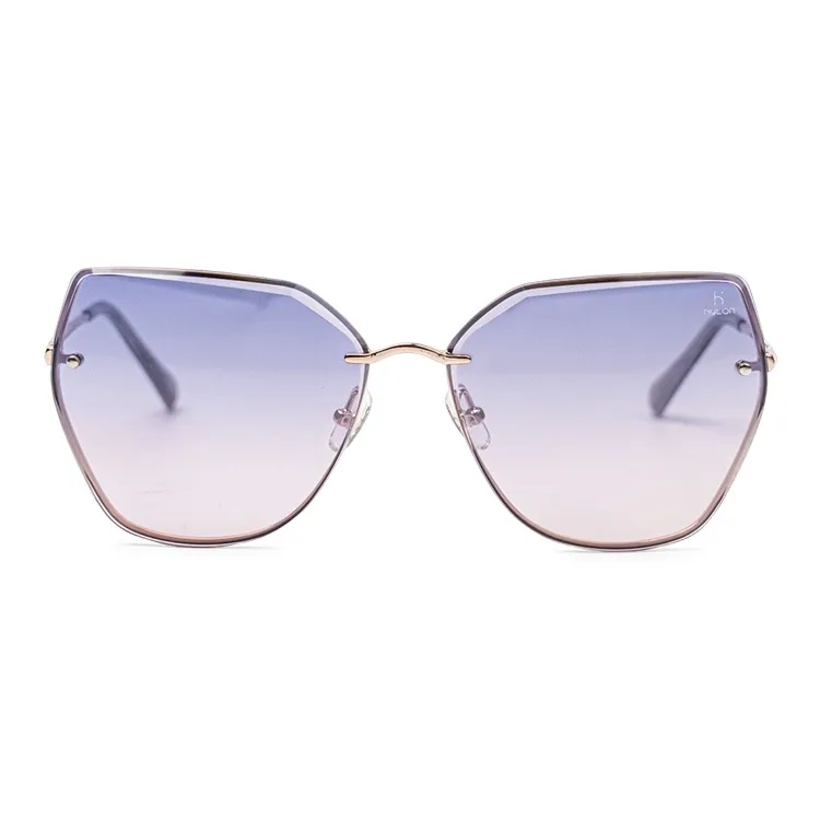 HELEN KELLER Irregular Shape Sunglasses Unisex-1