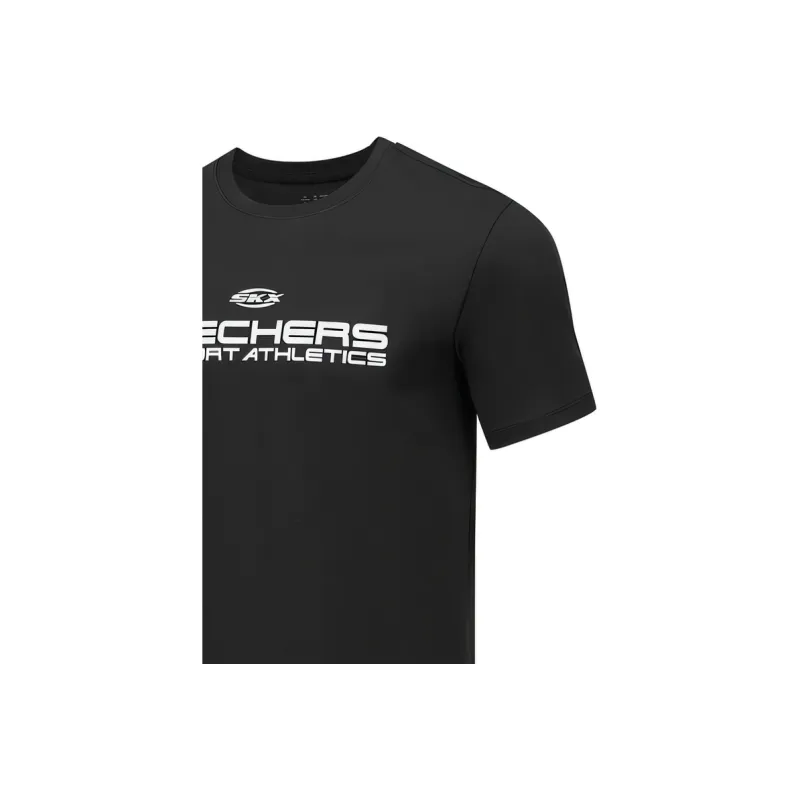 Skechers T Shirt Unisex Carbon Black 0018-3
