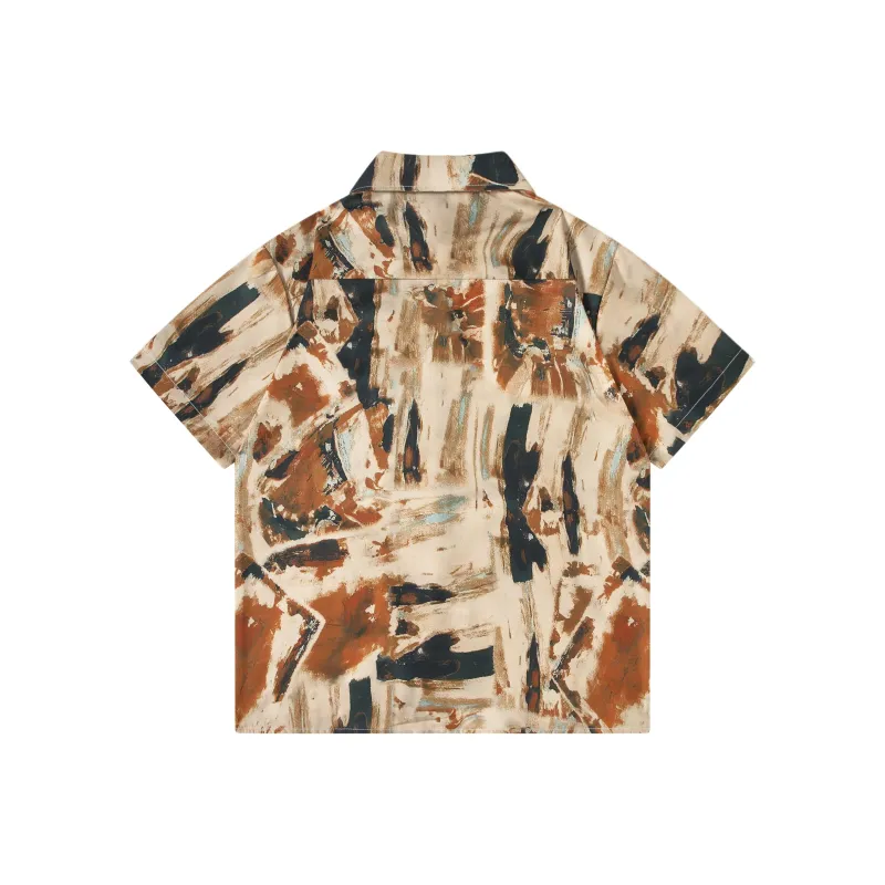 JUNGLE PANDA Shirts Unisex Khaki-1