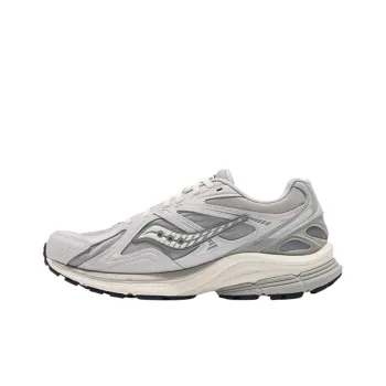 Saucony Kinvara 4 Cushioning, Breathable, And Wide Coverage Low Top Casual Shoes Unisex Light Gray