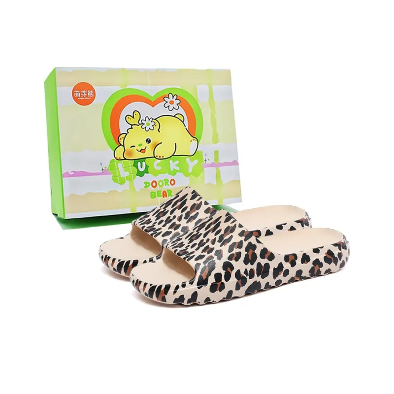 Budding Bear EVA Slip Resistant Odor Resistant Abrasion Resistant Slide Slippers Unisex-3