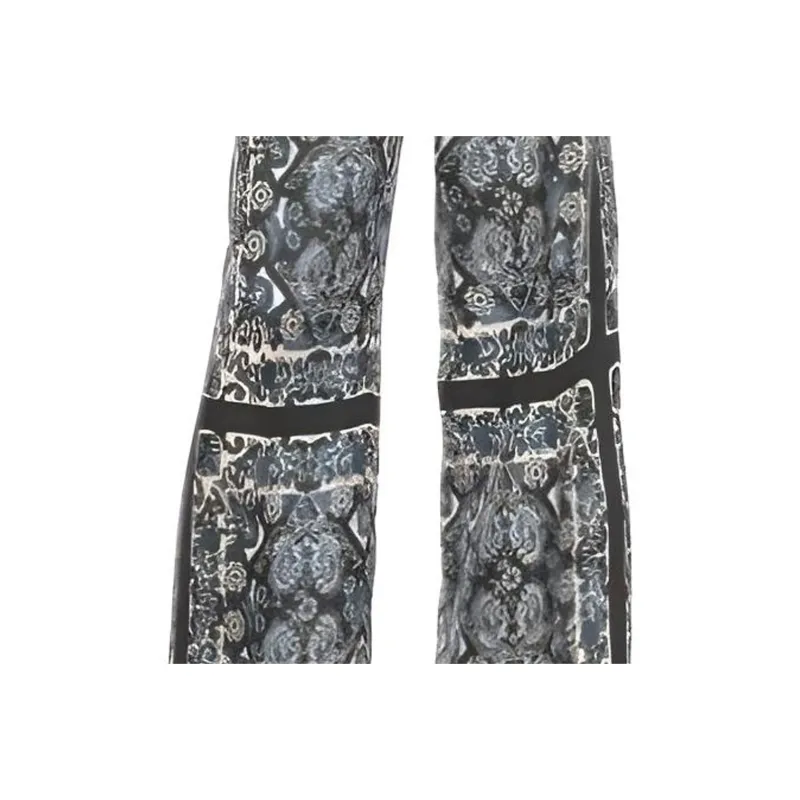 MaxMara Patty Graphic print Cropped Trousers-4