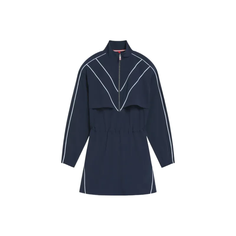 Wilson Long Sleeved Dress Women's Navy Blue-0
