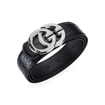 Cheekkiss Top Grain Cow Leather Belts Men's 3.8cm