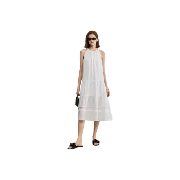 LILY Sleeveless Dresses Women's 601 White