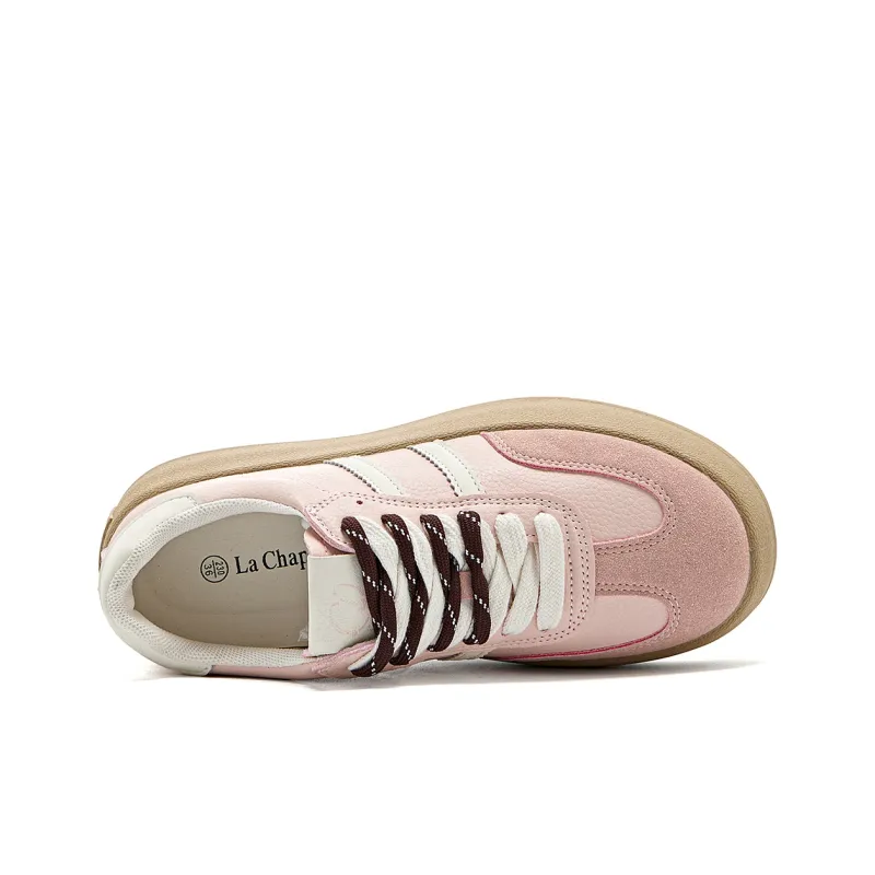 La Chapelle Low Top Casual Shoes Women's Pink-5