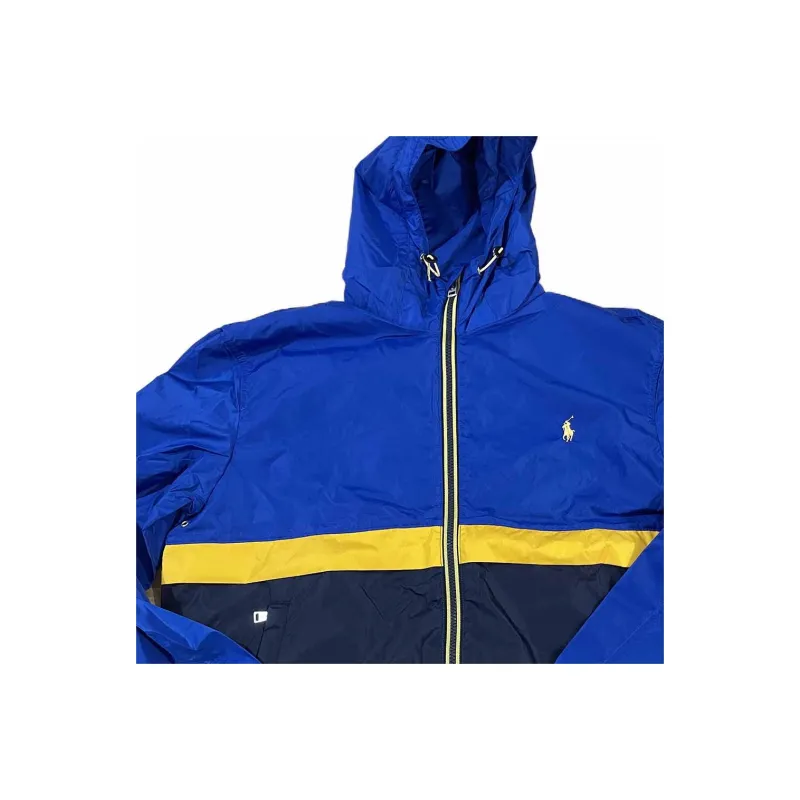 Polo Ralph Lauren Jackets Men Blue Yellow Navy Blue-4