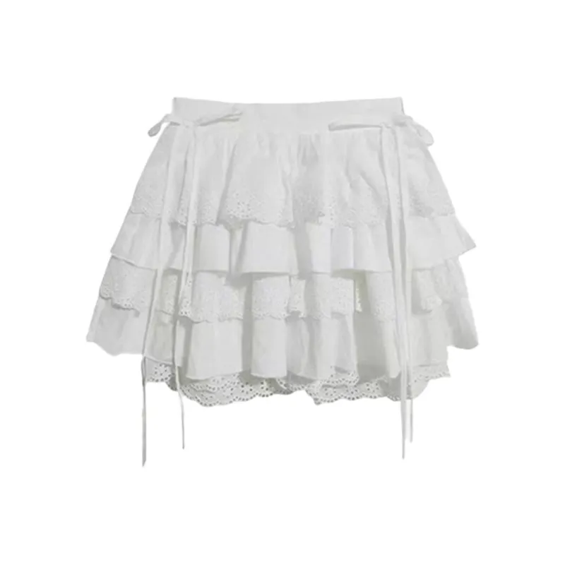 Gentle Welcome Casual Short Skirts Women's-0