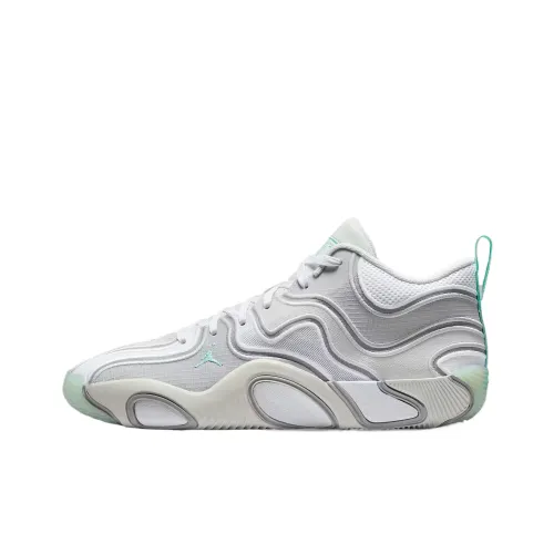 Jordan Tatum 3 Low Top Basketball Shoes Men's Silver