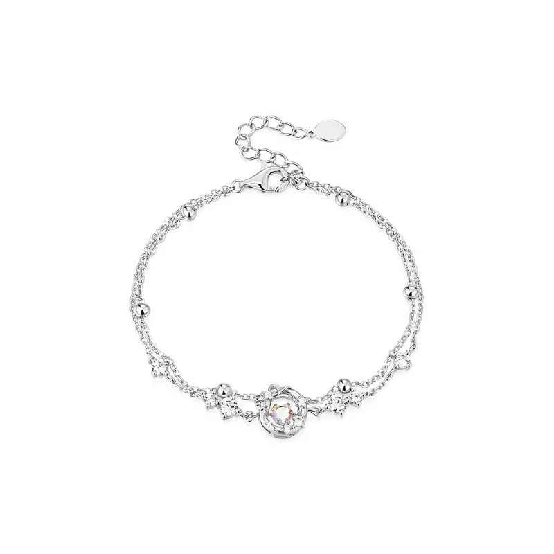Wylyp S925 Silver Bracelets Women's Silver-3