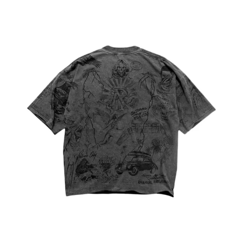 REPRESENT T Shirts Men Gray-1
