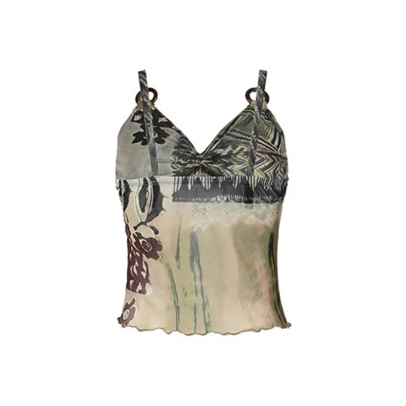 MIMOSA CHUR Tank Tops Women's Green-1