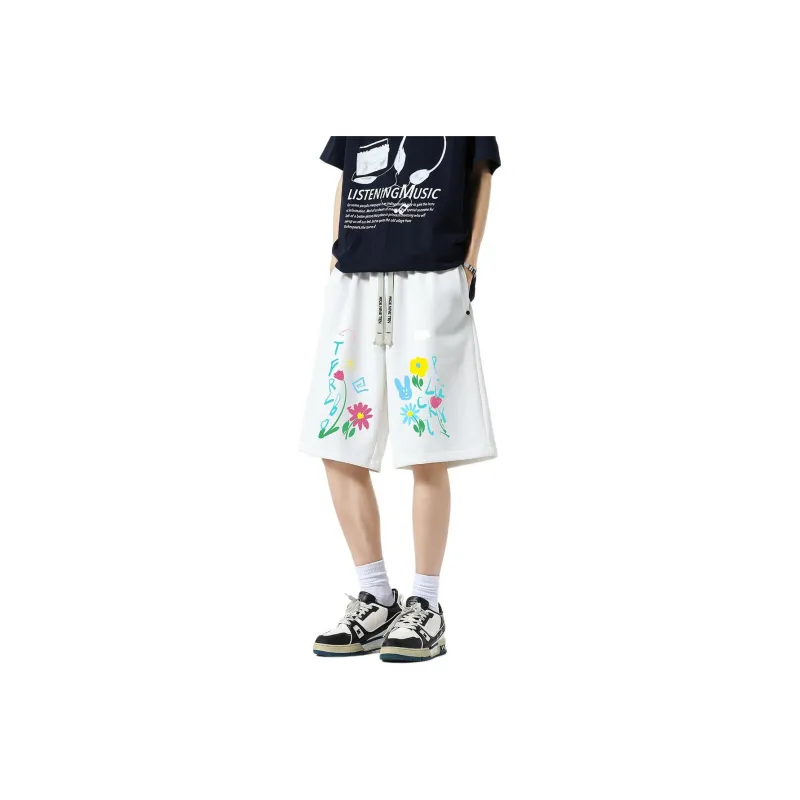 RICE NINE TEN Casual Shorts Unisex-12