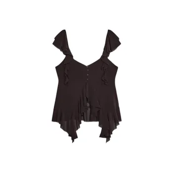 ZARA Camisoles Women's Dark Brown