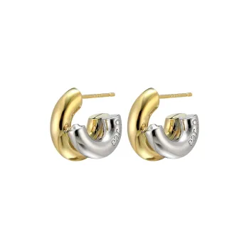 EAR PARTNER 925 Sterling Silver Stud Earrings Women's