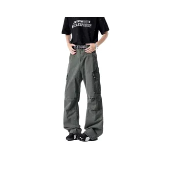 T IRA Jeans Unisex Army Green