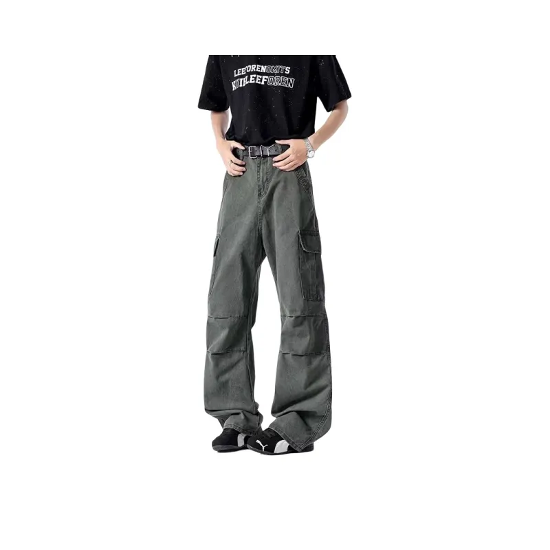 T IRA Jeans Unisex Army Green-0