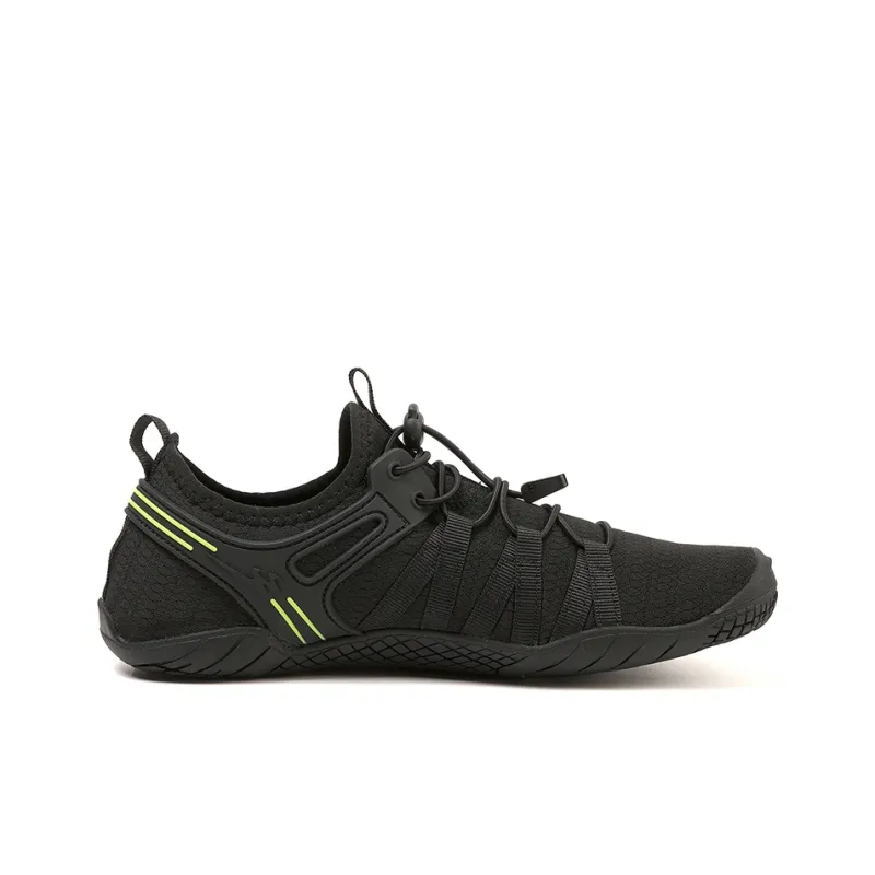 Binary Slip Resistant Quick Dry Lightweight Low Top Outdoor Shoes Unisex Black-1