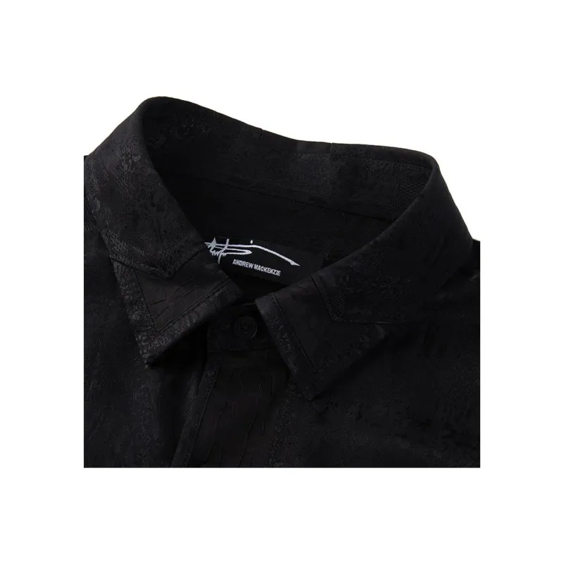 ANDREW MACKENZIE Shirts Unisex Black-3