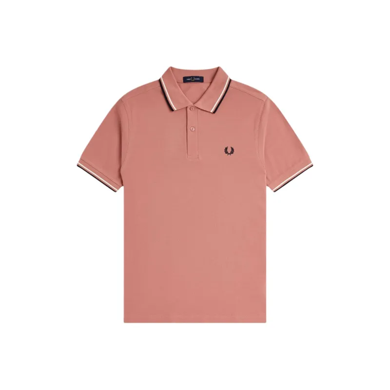FRED PERRY Polo Shirt Men's Pink-0