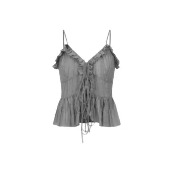URBAN REVIVO Camisoles Women's Light Gray
