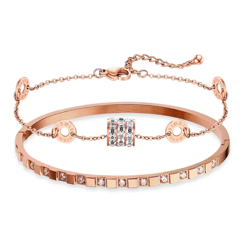 GUDS GAVE Zircon Bracelets Women's-0