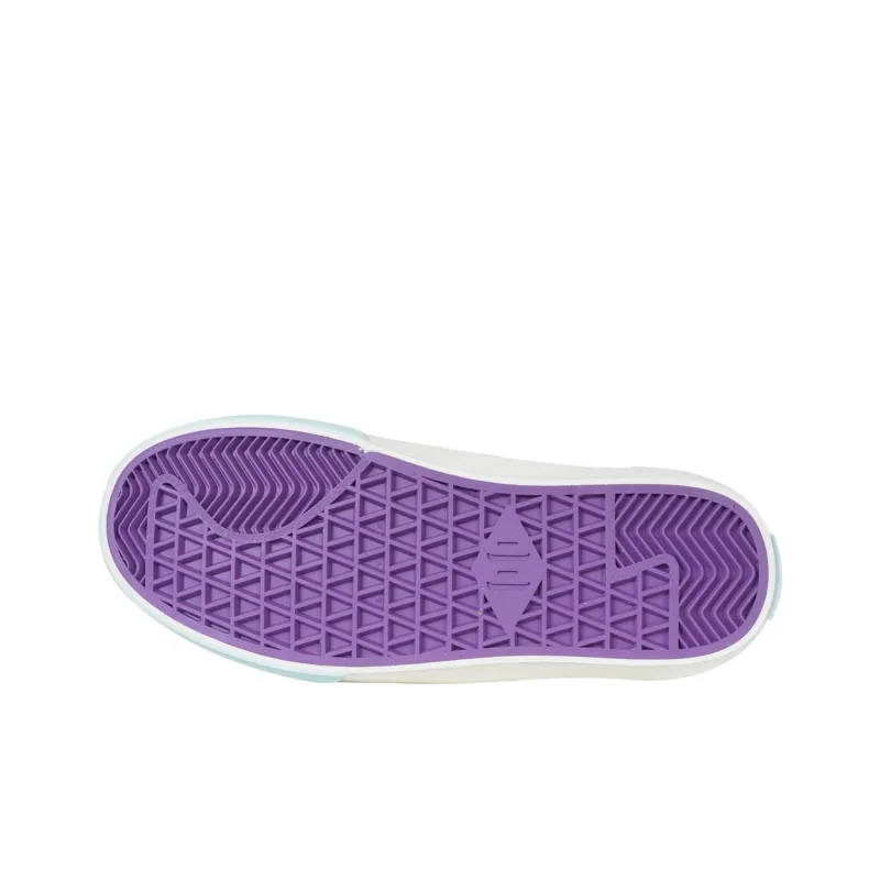 Ollieskate Wear resistant And Lightweight Low Top Skateboard Shoes Unisex Blue Purple-5