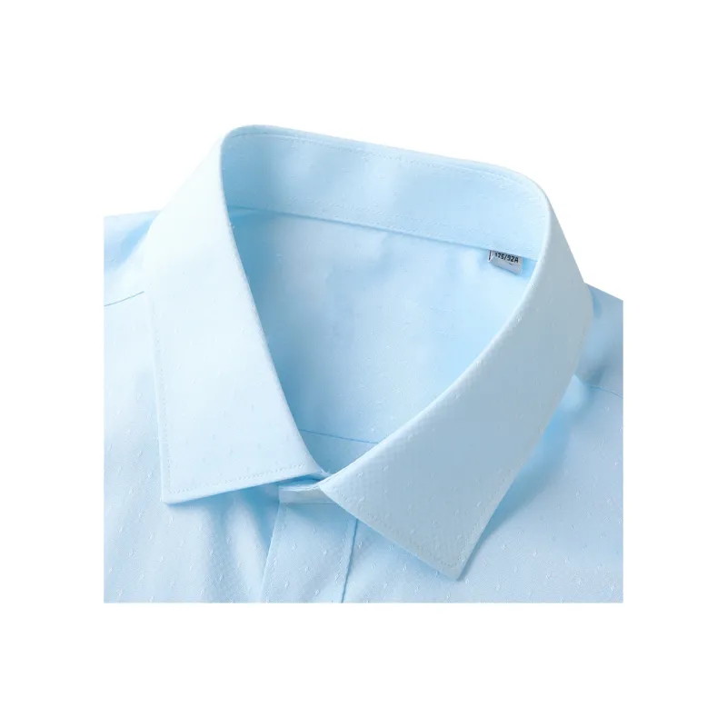 ARTSDON Shirts Men Lake Blue Pattern-2