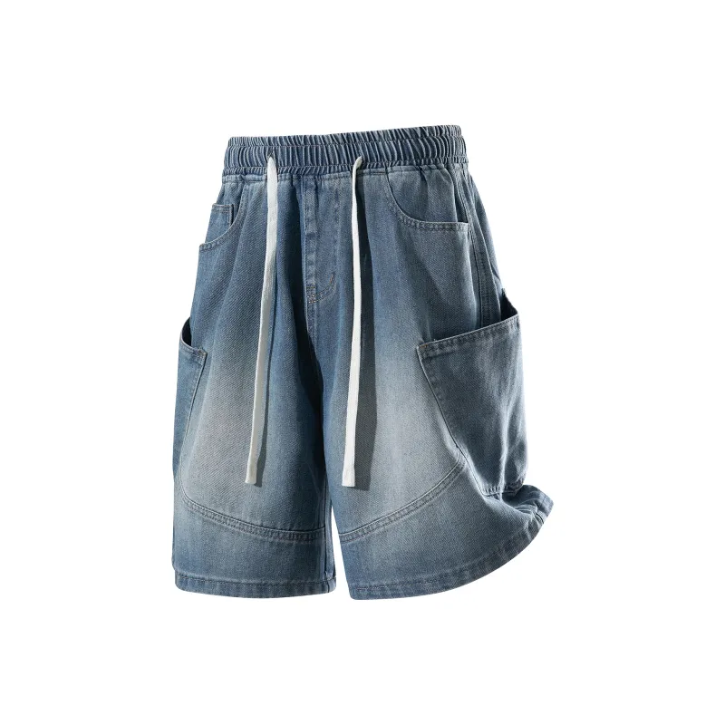 G.M BONNEY Denim Shorts Unisex-0