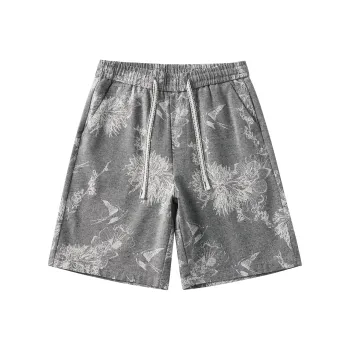 Jeep Denim Shorts Unisex Gray