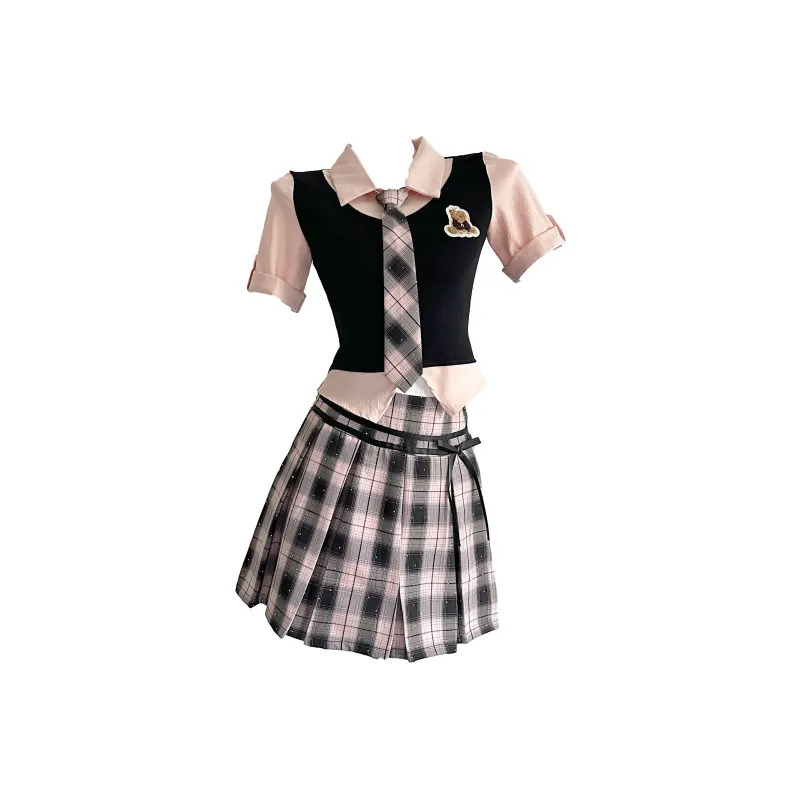 Pa33word Two Piece Skirt Sets Women's-0