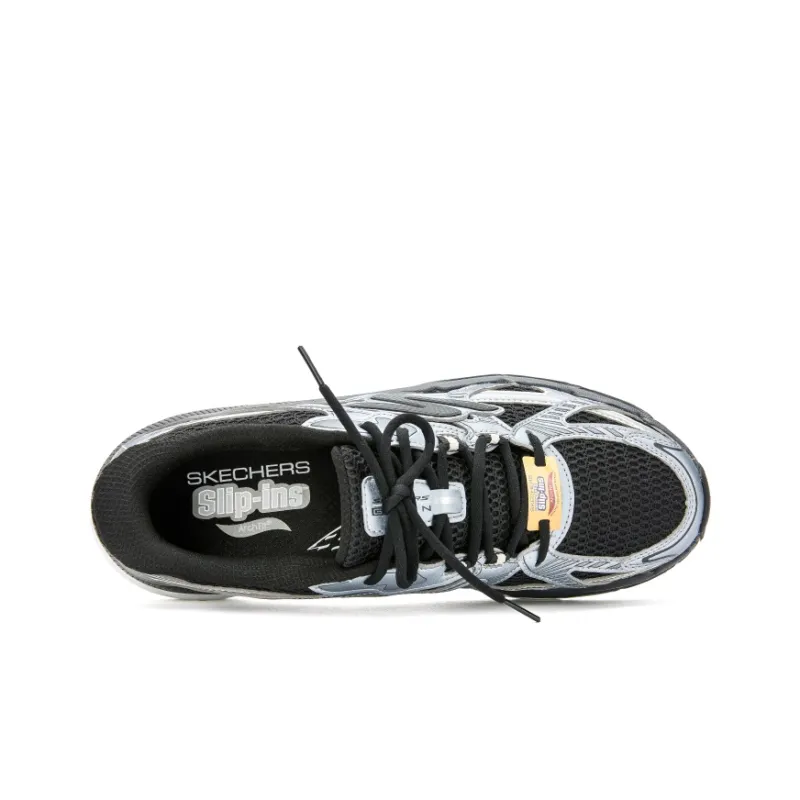 Skechers Slip Ins Low Top Running Shoes Men's Black-2