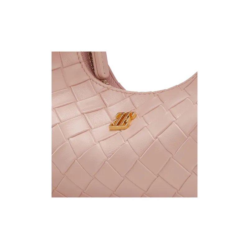 ELLE Synthetic Leather Shoulder Bag, Crossbody Bag, Handbag Women's Black/White/Light Yellow/Pink-18