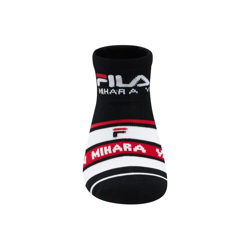 FILA x Maison Mihara Yasuhiro Ankle Socks Unisex 1 Pack Jet Black-2