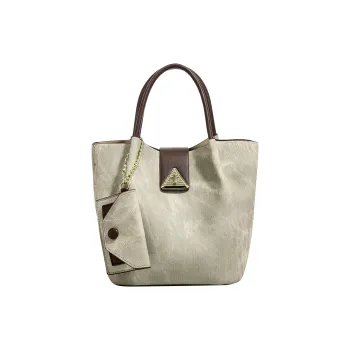 H YXIANG Microfiber Synthetic Leather Shoulder Bag, Crossbody Bag, Handbag Women's Green