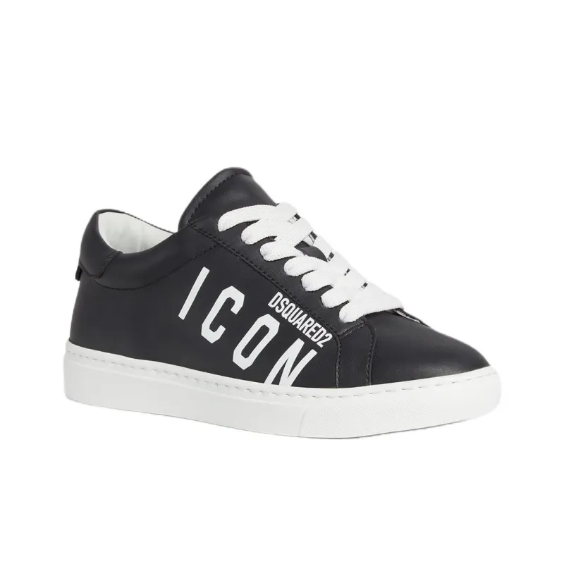 DSQUARED 2 Icon Leather Sneakers Women's-2