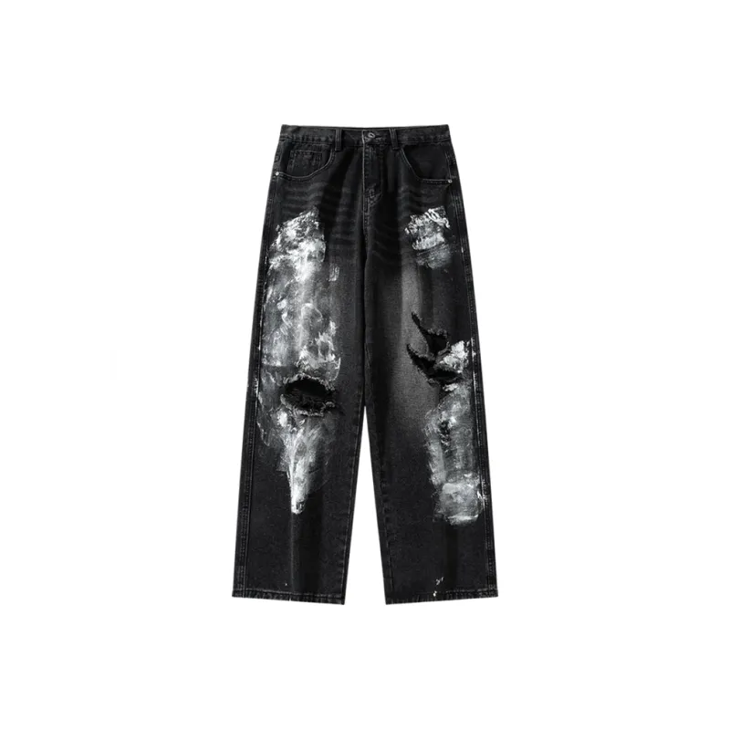 HKRXEC Jeans Men Galaxy Gray-0