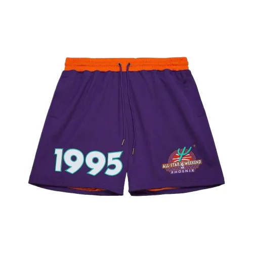 Mitchell & Ness Casual Shorts Men's Purple